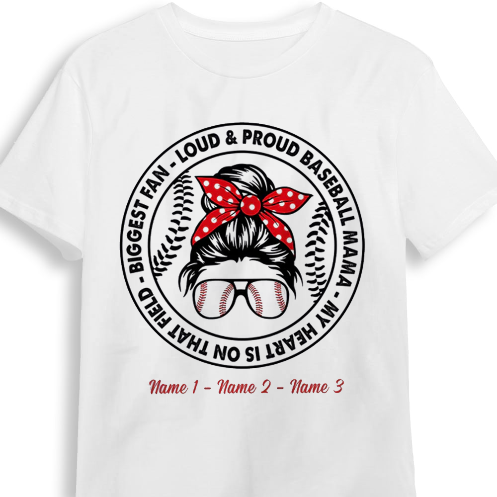 Personalized Softball Baseball Mom Grandma T Shirt AP916 30O60