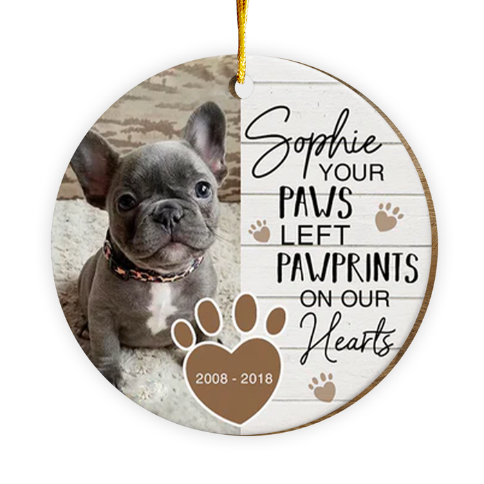 Personalized Pet Dog Cat Memorial  Ornament SB513 81O34 1