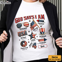 Personalized Gift For Grandma God Says I Am Shirt - Hoodie - Sweatshirt 33617 thumb 1