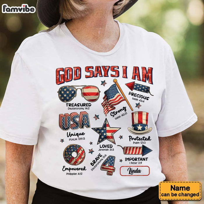 Personalized Gift For Grandma God Says I Am Shirt - Hoodie - Sweatshirt 33617 1