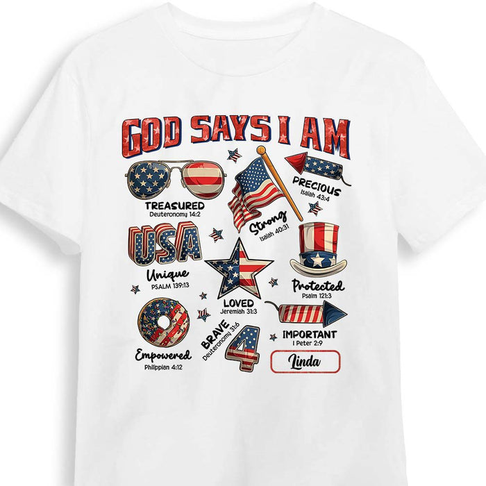 Personalized Gift For Grandma God Says I Am Shirt - Hoodie - Sweatshirt 33617 1