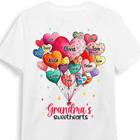 Personalized Gift For Grandma's Sweethearts Baloons Shirt - Hoodie - Sweatshirt 31776 thumb 1