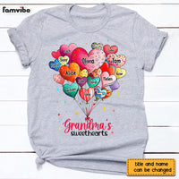 Personalized Gift For Grandma's Sweethearts Baloons Shirt - Hoodie - Sweatshirt 31776 thumb 1