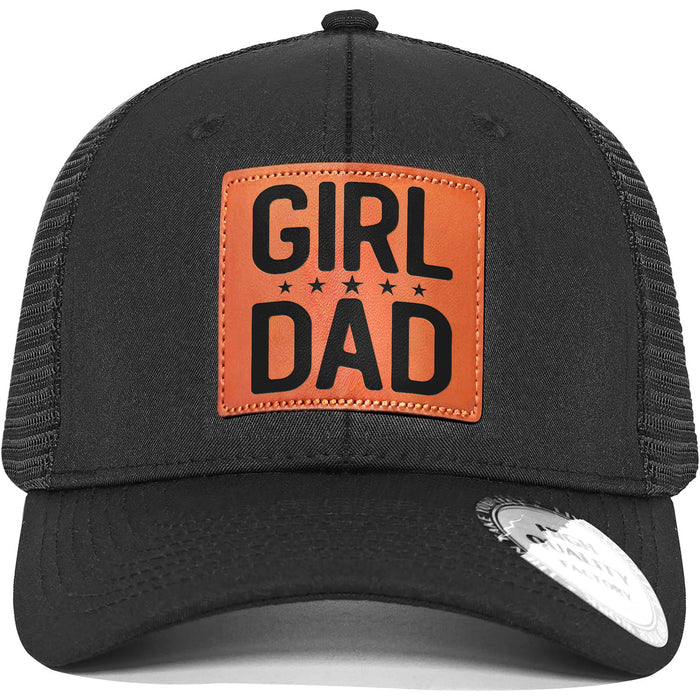 Girl dad Daddy Hat Black 1