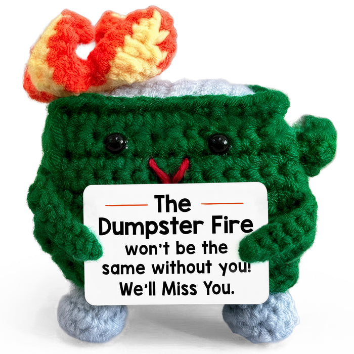 Crochet Emotional Support Plush 1