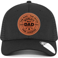 World's Best Dad Hat for Mens Black thumb 1