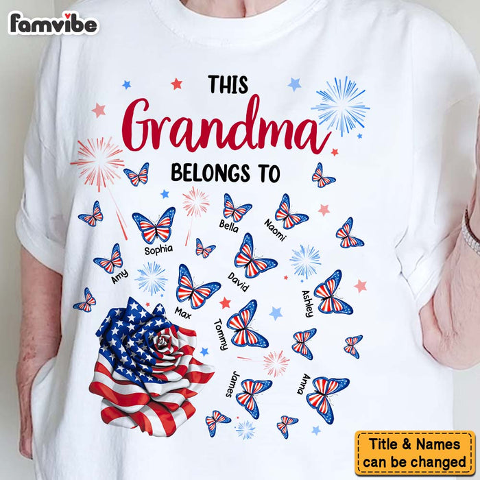Personalized Gift For Grandma This Grandma Belongs To Shirt - Hoodie - Sweatshirt 31817 1