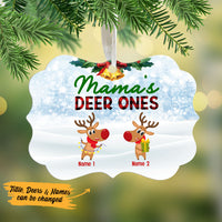 Personalized Christmas Grandma Deer Ones Benelux Ornament NB162 65O53 thumb 1
