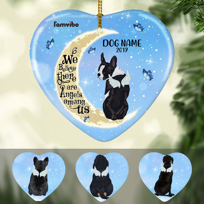 Personalized Dog Memo Heart Ornament AG182 85O36 1