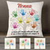 Personalized Mom Grandma Tree Italian Mamma Nonna Pillow AP1514 95O58 (Insert Included) 1