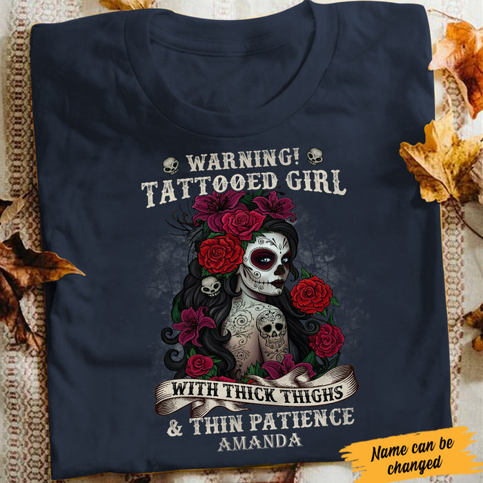 Personalized Skull T Shirt JL234 85O34 1