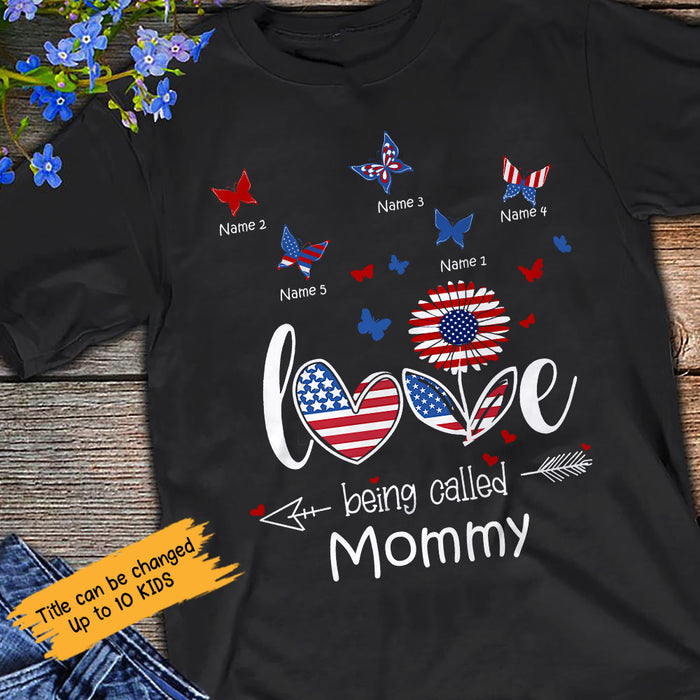 Personalized Mom Grandma Love Being T Shirt MY271 30O58 1