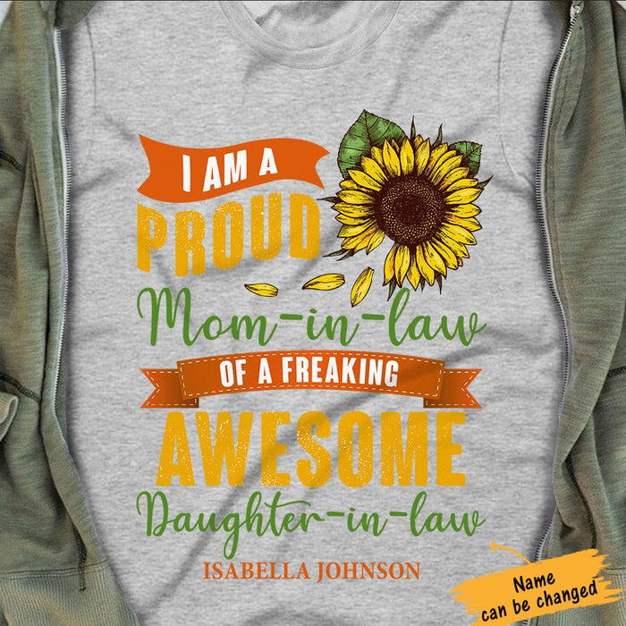 Personalized Mother-in-Law White T Shirt JN151 95O65 1