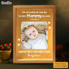 Personalized Newborn Baby Gift I'm As Lucky As Can Be Picture Frame Light Box 31443 1