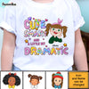 Personalized Gift For Granddaughter Cute Smart A Little Bit Dramatic Kid T Shirt - Kid Hoodie - Kid Sweatshirt 30338 1