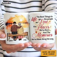Personalized Gift For Couples The Memories We've Made  Along The Way Mug 31098 thumb 1