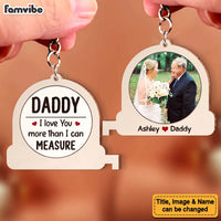 Personalized Gift We Love You Beyond Measure Wood Keychain 25285 thumb 1