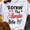 Rocking Aunt Life T Shirt  DB2221 30O57 1