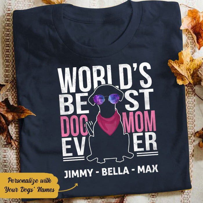 Personalized Dog Mom T Shirt JN152 67O58 1