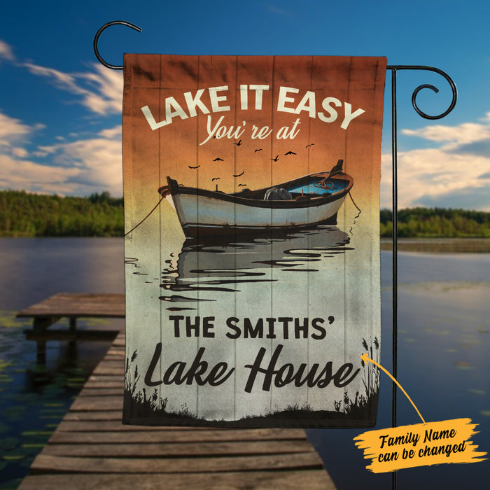 Personalized Lake Garden Flag JL21 85O34 1
