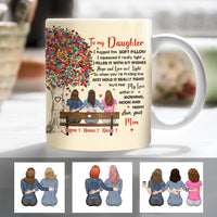 Personalized Mom And Daughter Love Tree Mug FB22 67O60 thumb 1