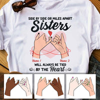 Personalized Friends Always Be Tied By Heart T Shirt AP32 73O60 thumb 1