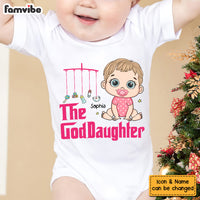 Personalized Gift For Granddaughter The Goddaughter GodBaby Baby Onesie 30255 thumb 1
