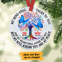 Personalized My Mind Still Memorial Ornament OB262 30O60 thumb 1