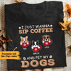 Personalized Dog Coffee Lovers T Shirt JN162 67O57 1