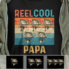 Personalized Reel Cool Dad Grandpa Fishing T Shirt AP192 30O34 1