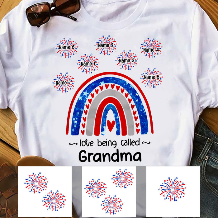 Personalized Mom Grandma T Shirt JN21 26O58 1