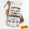 Personalized Everything Tastes Better When Nana Makes It Towel DB101 73O36 1