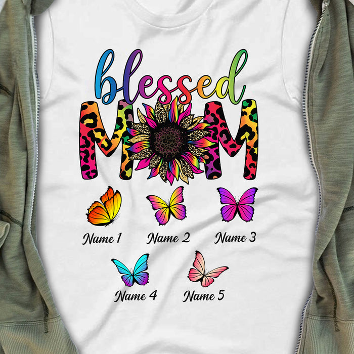 Personalized Mom Grandma Blessed T Shirt MY39 30O34 1
