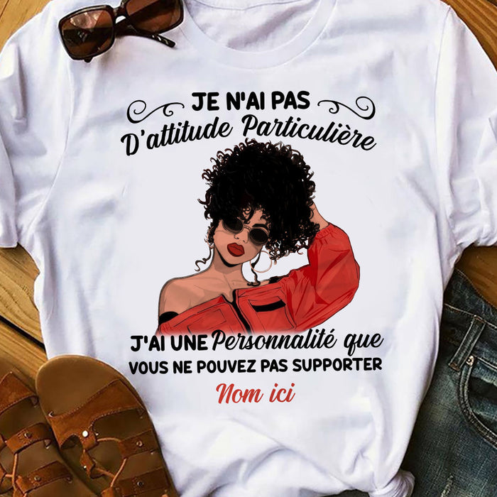 Personalized BWA Personnalité French T Shirt AP93 26O58 1