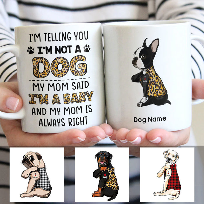 Personalized I Am A Fur Baby Mug MR222 73O60 1