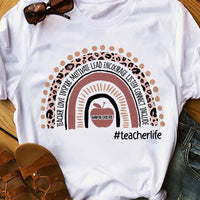 Personalized Teacher Love Inspire T Shirt JN32 30O58 thumb 1