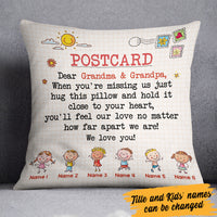 Personalized Postcard Letter To Grandma Pillow JR271 65O60 thumb 1