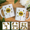 Personalized Mom Grandma Sunflower Mug MR262 30O60 1