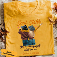 Personalized Girl Friends Perfect Idiot T Shirt AG53 27O36 thumb 1