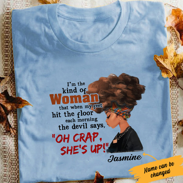 Personalized BWA Oh Crap She s Up T Shirt JL253 26O53 Famvibe