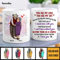 Personalized Couple Gift You Are My Love You Are My Life Mug 31266 thumb 1