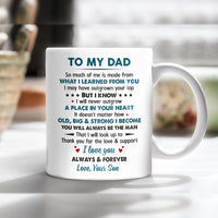 Personalized To My Dad Grandpa Mug MR92 26O57 thumb 1