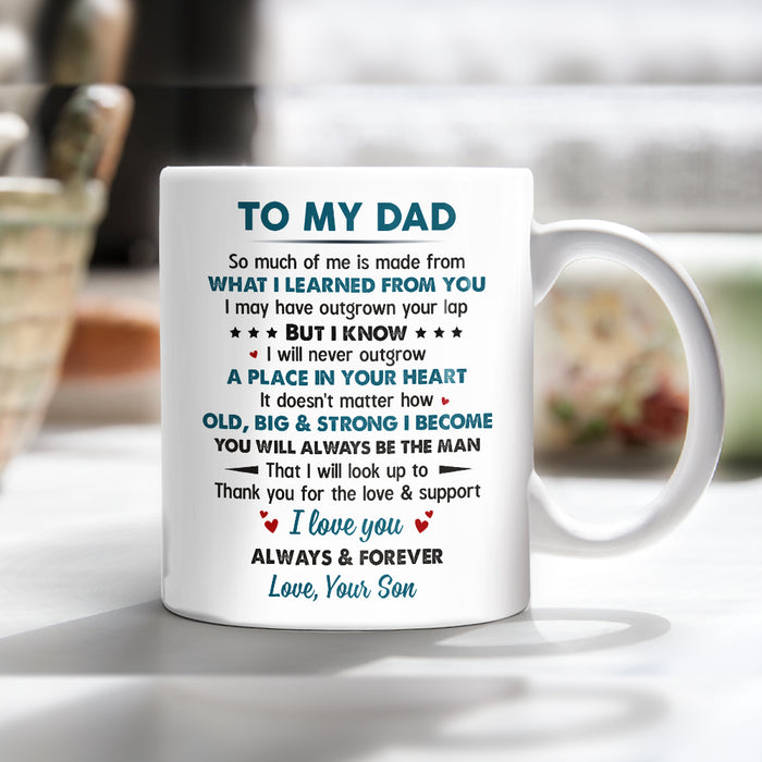 Personalized To My Dad Grandpa Mug MR92 26O57 1