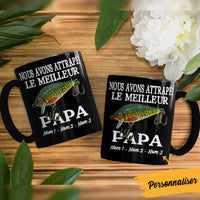 Personalized Dad Grandpa Fishing French Grand-père Mug MR313 95O36 thumb 1