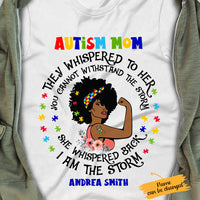 Personalized Autism Mom BWA I Am Storm T Shirt AG31 30O65 thumb 1