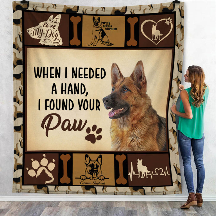 German Shepherd Dog Blanket NB271 95O34 1
