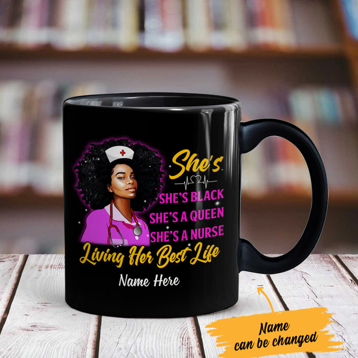 Personalized BWA Living Her Best Life Mug AG122 67O47 1