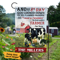 Personalized Farm Landscape God Blessing Flag JL221 28O57 thumb 1