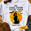 Personalized Halloween Thick Thighs Witch Vibes White T Shirt JL151 74O53 1