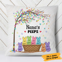 Personalized Grandma Bunny Easter Pillow MR15 73O58 (Insert Included) thumb 1